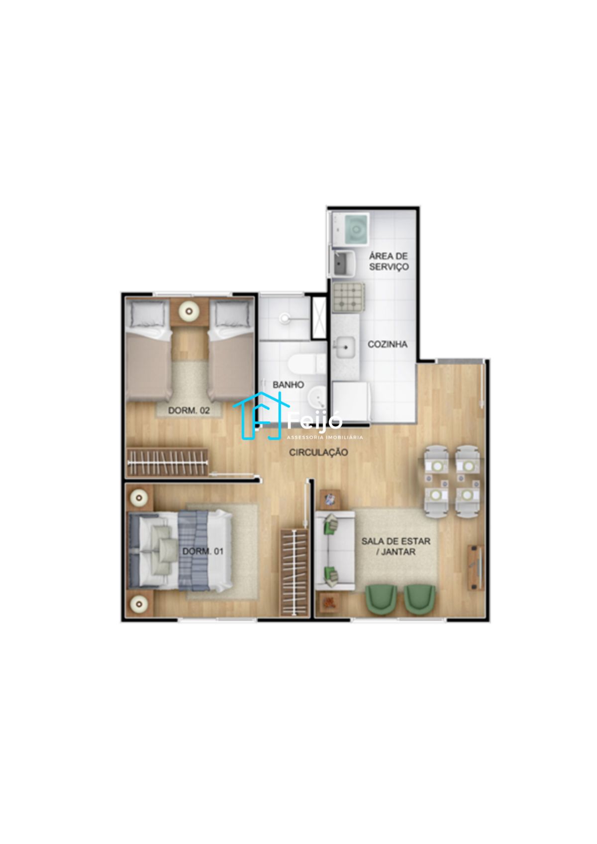 Apartamento, 2 quartos, 41 m² - Foto 11