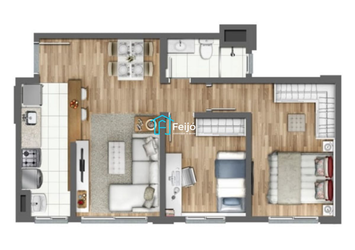 Apartamento, 2 quartos, 50 m² - Foto 26