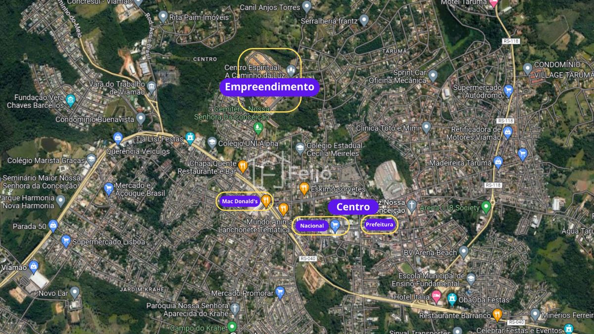 Lotes/Terrenos em Viamão próx. Ao Centro