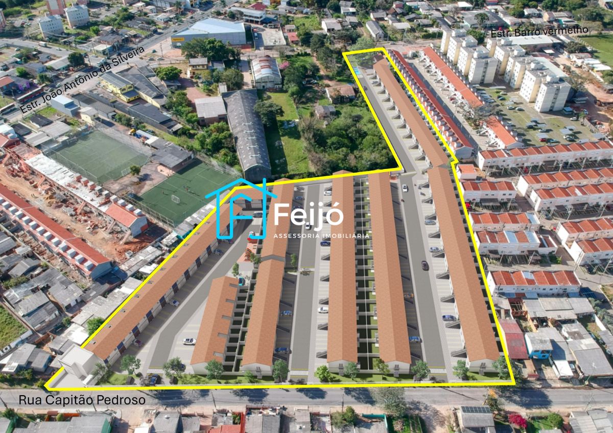 Apartamentos 2 dormitórios com opção de pátio na Restinga próx. A Pizzaria Solar
