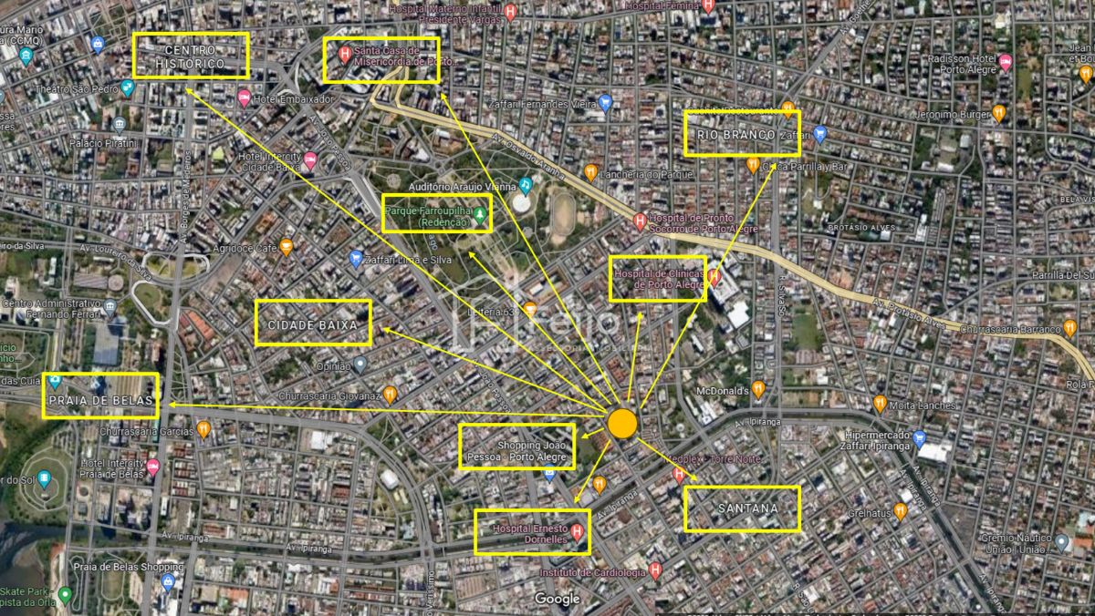 Terreno no Bairro Santana em Porto Alegre