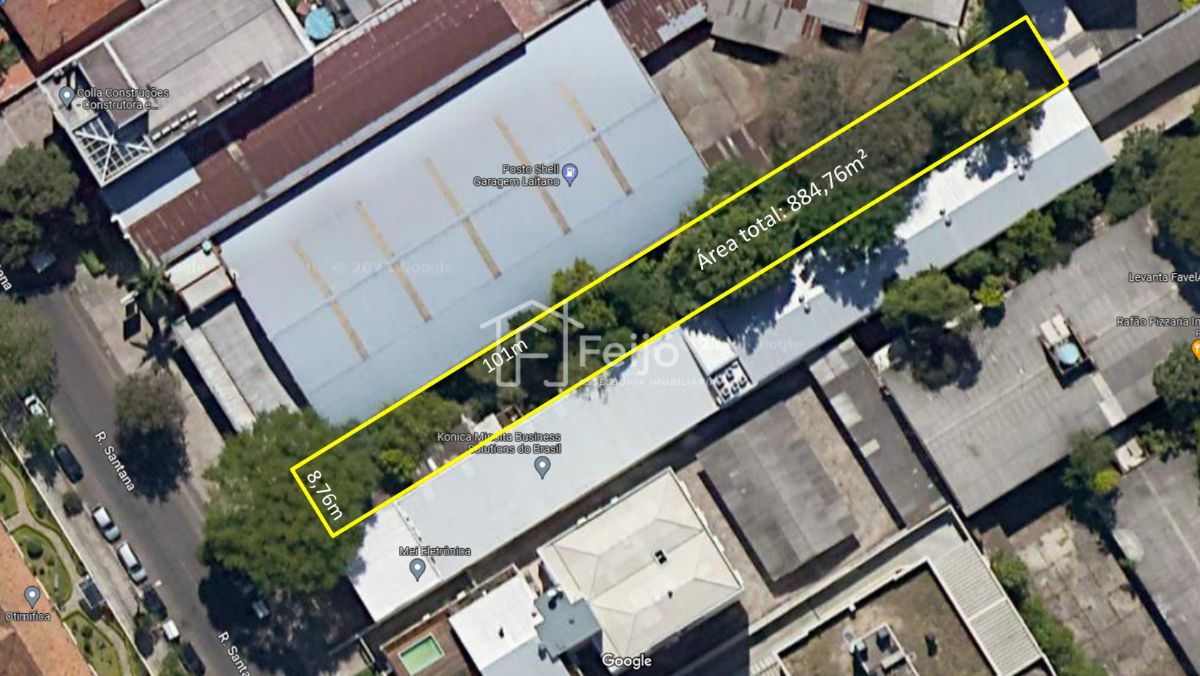 Terreno no Bairro Santana em Porto Alegre