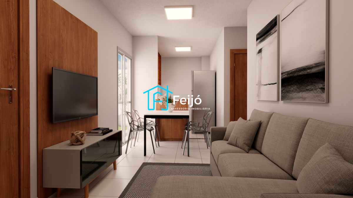 Últimos apartamentos 2 dormitórios com pátio em Viamão