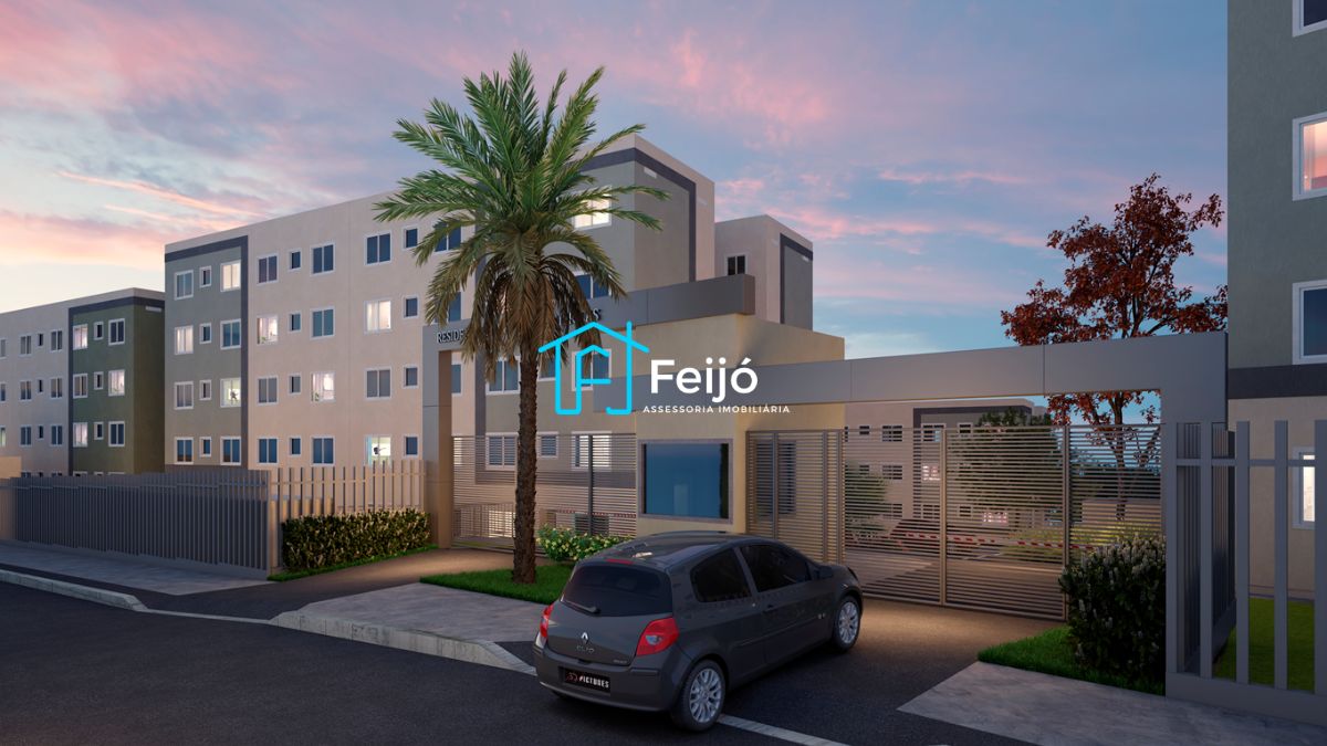 Últimos apartamentos 2 dormitórios com pátio em Viamão