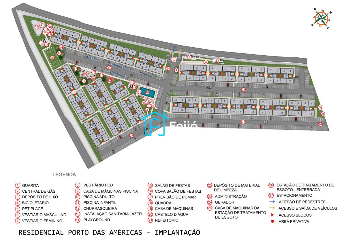 Últimos apartamentos 2 dormitórios com pátio em Viamão