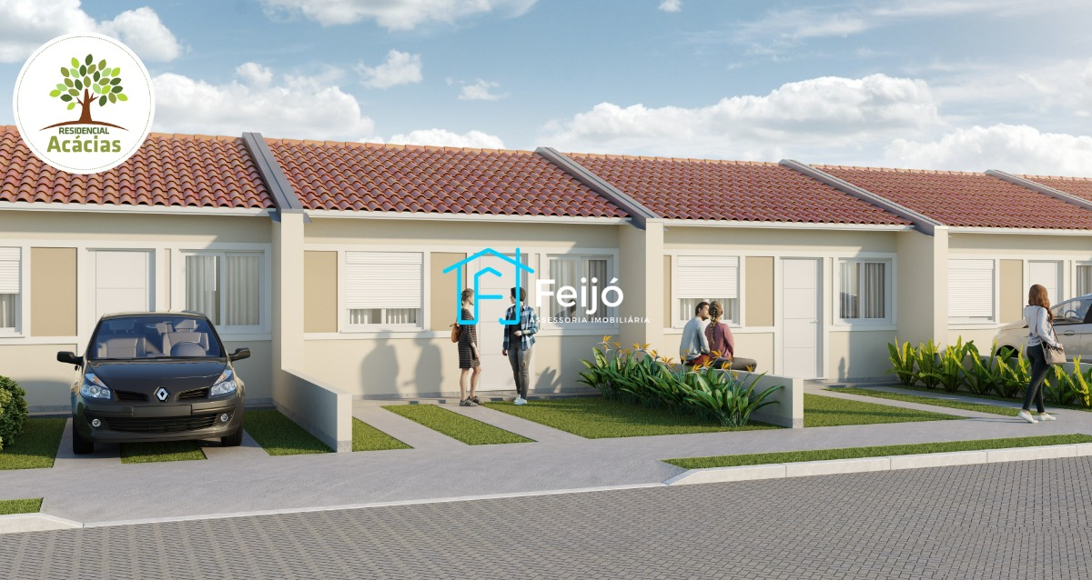 Casas de 2 dormitórios com pátio em Guaíba