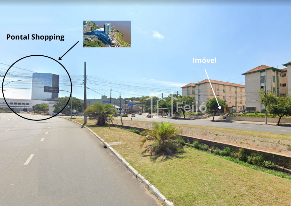Apartamento 2 dormitórios com ótima vista ao lado do Barra Shopping Sul