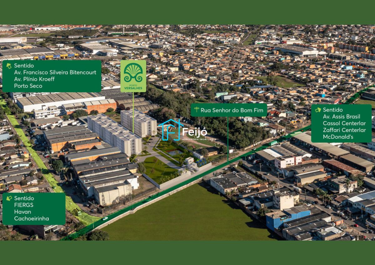 Apartamentos 2 dormitórios com opções de sacada com churrasqueira - Zona Norte - Sarandi
